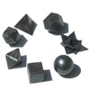 Geometric Seven Piece Black Agate Set - JOLIGIFT.UK