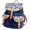 Traveller Backpacks - 2 Pocket Blue Elephant - JOLIGIFT.UK