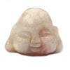 Gemstone Buddha Head - Rose Quartz - JOLIGIFT.UK