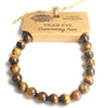 Power Bracelet - Tiger Eye - JOLIGIFT.UK