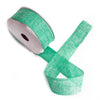 Natural Texture Ribbon 38mm x 20m - Aqua - JOLIGIFT.UK