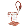 Hydroponic Home Décor - Pink Metal Flamingo Des 1 - JOLIGIFT.UK