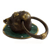 Brass Door Knocker - Cats Head - JOLIGIFT.UK