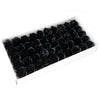 Craft Soap Flowers - Med Rose - Black - JOLIGIFT.UK