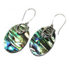 Shell & Silver Earrings - Abalone - JOLIGIFT.UK