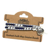 Double Wrap Bracelet - Navy Style with Lapis - JOLIGIFT.UK