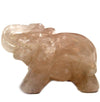 Gemstone Elephant - Rose Quartz - JOLIGIFT.UK