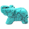 Gemstone Elephant - Turquoise - JOLIGIFT.UK