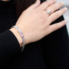 Silver & Gold Bracelet - Unisex Twin Chain - JOLIGIFT.UK