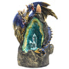 Dragon with Crystal Cave LED Backflow Incense Burner - JOLIGIFT.UK