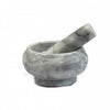 Small Grey Marble Pestle & Mortar - 8x5.5cm - JOLIGIFT.UK