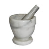 Large White Marble Pestle & Mortar - 10x10.5cm - JOLIGIFT.UK