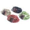 Multi-Bead Bangle Wooden Clasp - Assorted Colours - JOLIGIFT.UK