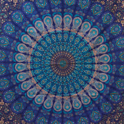 Double Cotton Bedspread + Wall Hanging - Classic Mandala - JOLIGIFT.UK