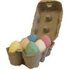 6x Bath Eggs in a Tray - Mixed Tray - JOLIGIFT.UK