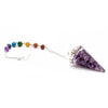 Orgonite Power Chakra Pendulum - Amethyst - JOLIGIFT.UK