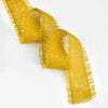 Yellow Jute Ribbon 10meter x 6cm - JOLIGIFT.UK