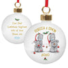 Personalised Me to You Christmas Couple's Bauble - JOLIGIFT.UK