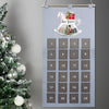 Personalised Rocking Horse Advent Calendar In Silver Grey - JOLIGIFT.UK