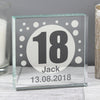 Personalised Spots Age Large Crystal Token - JOLIGIFT.UK