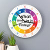 Personalised What Time Is It? Wooden Clock - JOLIGIFT.UK