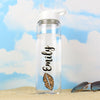 Personalised Lepoard Lips Island Water Bottle - JOLIGIFT.UK