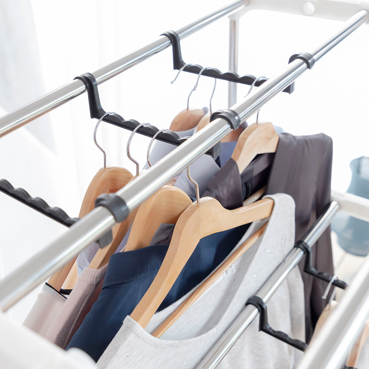 Folding Electric Clothesline Verayer InnovaGoods 30 Bars – InnovaGoods Store